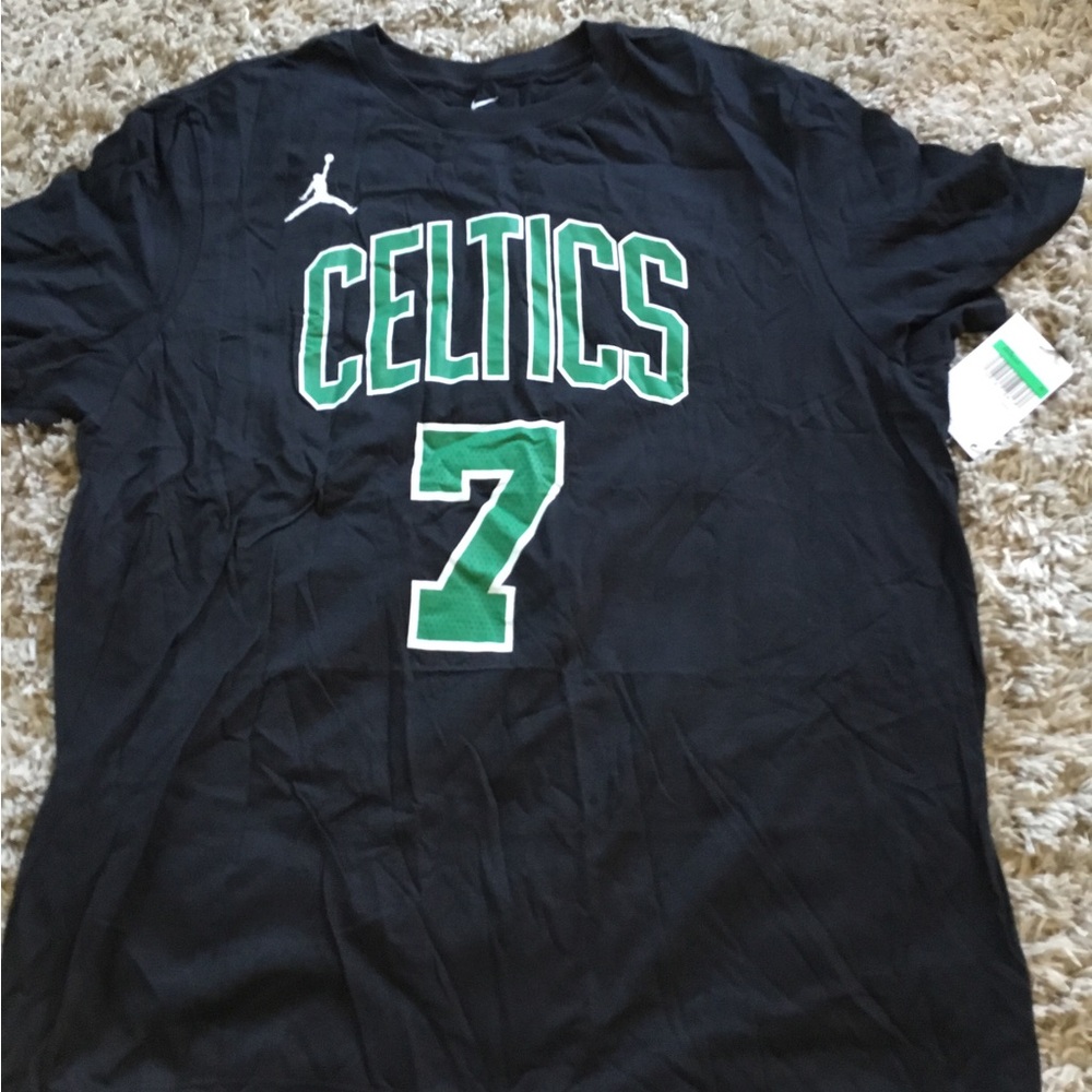 Nike Black and Green Celtics Men's Shirt Not New & No Tags